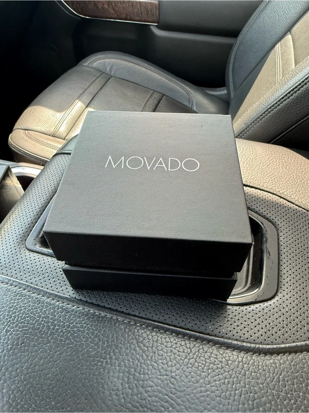 Movado Two-Tone Museum Dial Watch - Never worn - Black & Gold Accent
